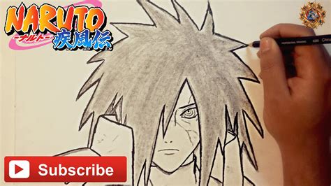 Speed Drawing Uchiha Madara Naruto Shippuden Drawing Tutorial Hd Youtube