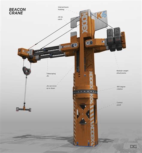 Artstation Titanfall 2 Crane Concept Danny Gardner Scifi Building