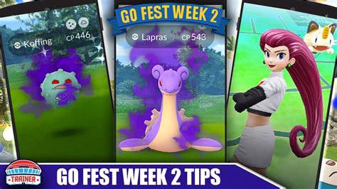 New Shiny Shadows Go Fest Week 2 Top 5 Tips All Battle Challenge Tasks And Rocket Pokémon