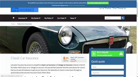 Lancaster is the insurance broker of choice for classic car owners providing cover for over 88,000 classic cars (as of may 2019). Classic Car Insurance in uk - YouTube