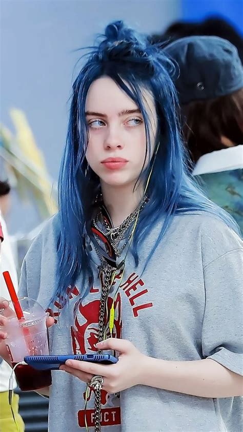Hi — Rebloglike If You Saveuse Billie Eilish Hair Color Blue Hair