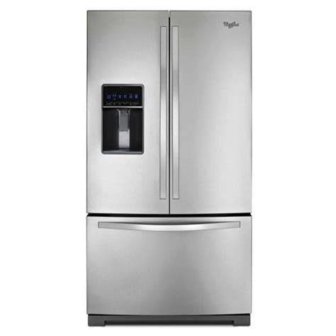 Whirlpool Refrigerador 26 Pies French Door Freshflow Acero Elektra