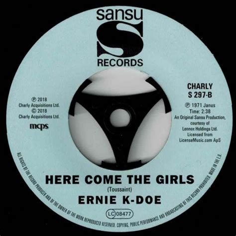 Here Comes The Girls Uk Hit Single Version Song And Lyrics By Ernie K Doe Spotify