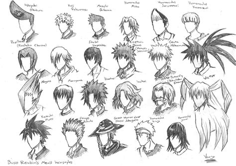 Anime Hair Anime Boy Hair Anime Hairstyles Male