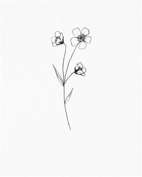 Tattoos looks beautiful on any body part but it depends on what kind of tattoo designs it is and what message do they convey. Wilde Blume 2, #blume #wilde | Kleine blume tätowierungen ...