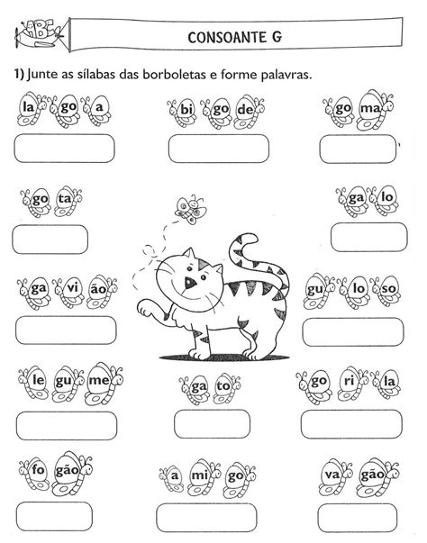 Atividades De Alfabetização Com Silabas