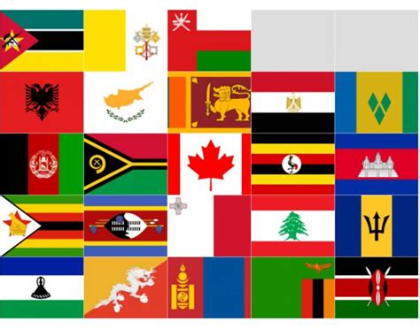 Flags With Symbols Quiz