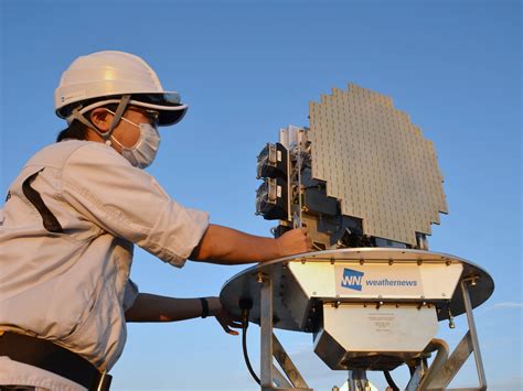Field Test Initiated of Radar | Weathernews Inc.
