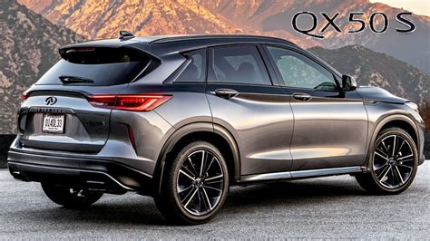 All New 2023 Infiniti Qx50 Sport First Look Crossover Suv Youtube