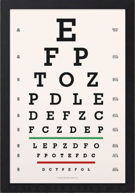 20 Foot Eye Chart Printable Free Printable Worksheet