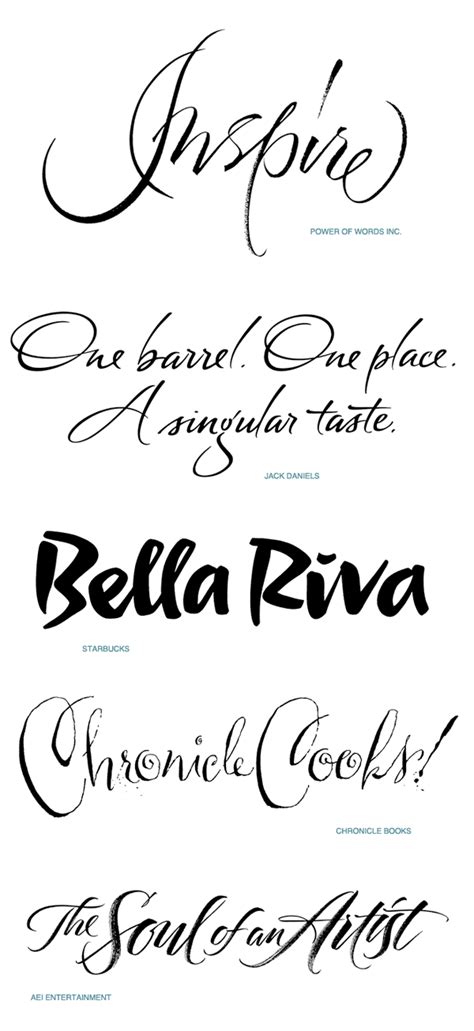 Inspire Script Calligraphy Collection By Iskra Tattoo Script Fonts