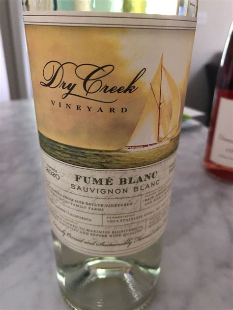2020 Dry Creek Vineyard Fumé Blanc Sonoma County Usa California