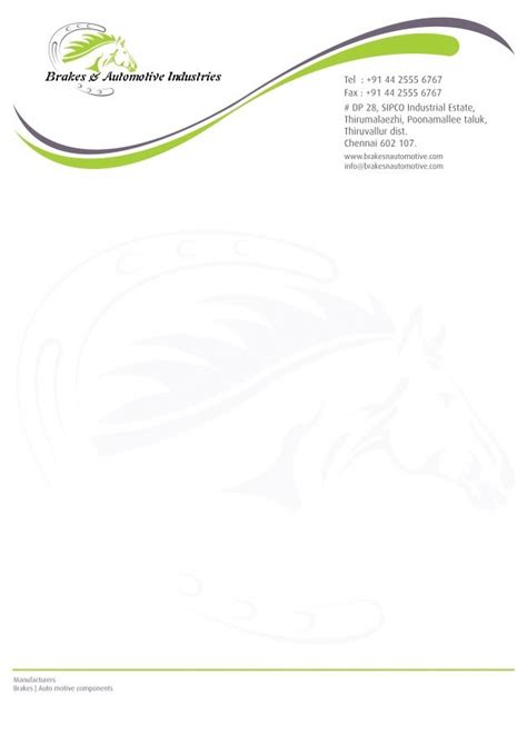 The letter must be formal, direct and conversational. Company Letterhead Samples Doc Sample Business Letter ...