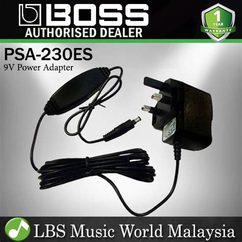 Boss Psa 230es 9v 500ma Psa Series Power Supply Adapter Multi Effect