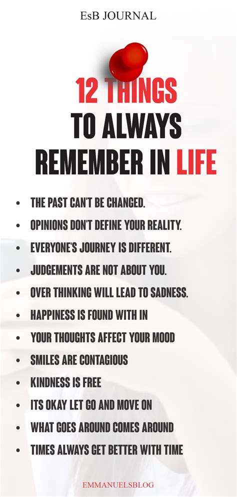 12 Things To Always Remember In Life