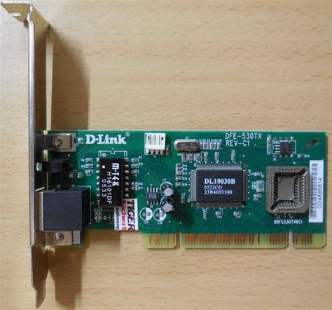 D Link Dfe 530tx Fast Ethernet 32 Bit Pci 10 100 Mbit Netzwerkkarte N