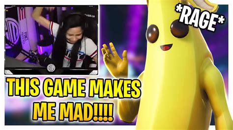 This Game Makes Me Mad Rage Fortnite Battle Royale Tsm Chica