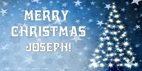 Joseph Greetings Cards For Christmas