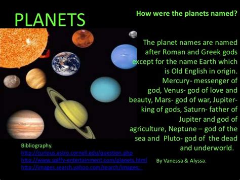 Are The Planets Named After Greek Gods Pelajaran