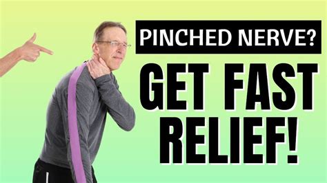 Most Important Exercises To Help Pinched Nerve Neck Pain Fast Relief