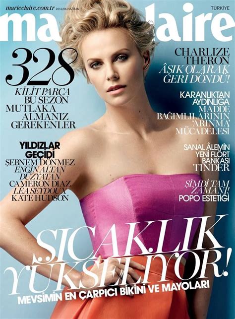 Marie Claire Uk Featuring Charlize Theron Hair By Enzo Angileri For