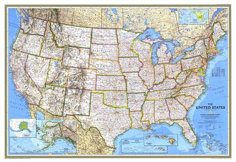 United States Map 1993