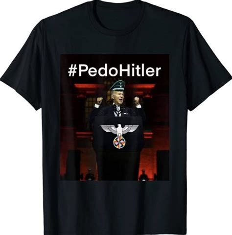 Official Pedohitler Anti Joe Biden Meme T Shirt Reviewstees