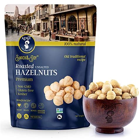Amazon Com Roasted Hazelnuts Natural Non Gmo Certified Unsalted Dry