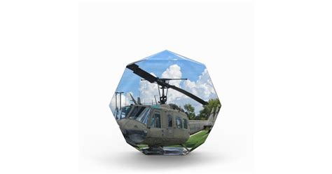Vintage Vietnam Uh 1 Huey Military Helicopter Acrylic Award Zazzle
