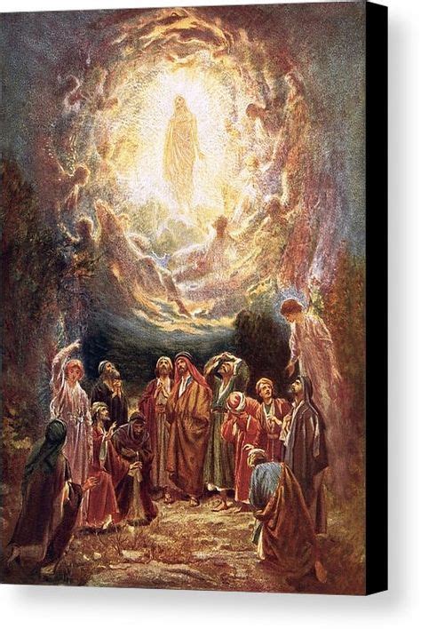 Jesus Ascending Into Heaven Canvas Print Canvas Art By William