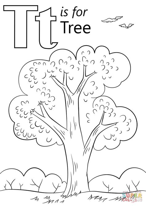 Formidable Letter T Colouring Pages Preschool Owl Template