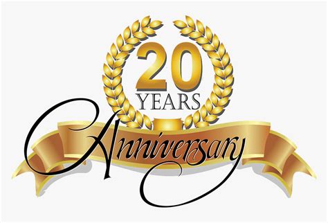 20 Years Service Anniversary Hd Png Download Kindpng