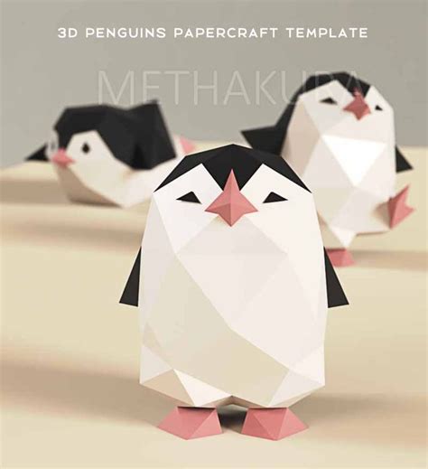 Printable 3d Paper Animals Templates Printable Party Palooza