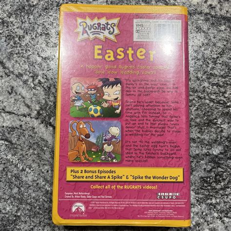 Rugrats Easter Vhs Clam Shell Ebay