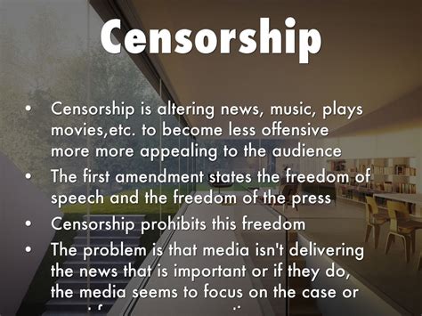 censorship of media by khushy wushy