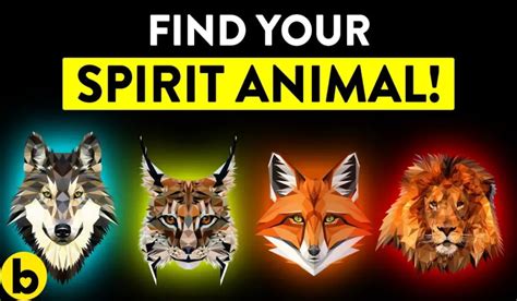 Find Your Spirit Animal With This Simple Test Namastest
