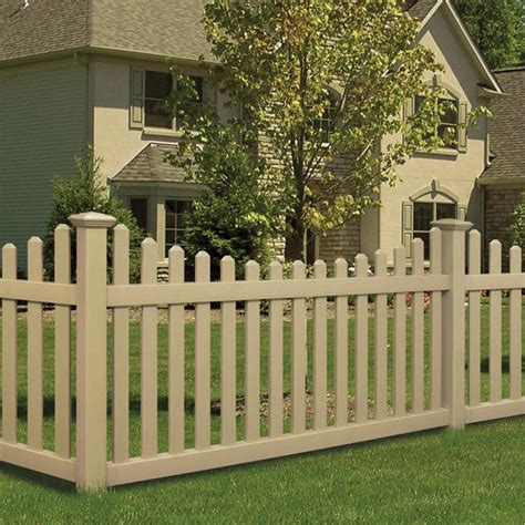 The fence posts are the foundation the posts of your fence can be used for more than just holding your slats up. Vinyl Fencing | Decorative Fence | Silverbell Scallop ...