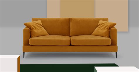 Shop living room furniture online to suit your style. Yellow sofa in your living room. Three ideas for living ...