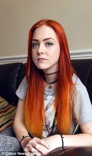 Redhaired Emily Reay Banned From Lessons Because Shes Too Ginger