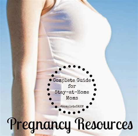 Complete Guide For Stay At Home Moms Pregnancy And Caring For Baby