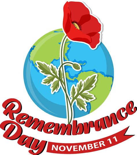 Remembrance Day Poster Design 12496253 Vector Art At Vecteezy