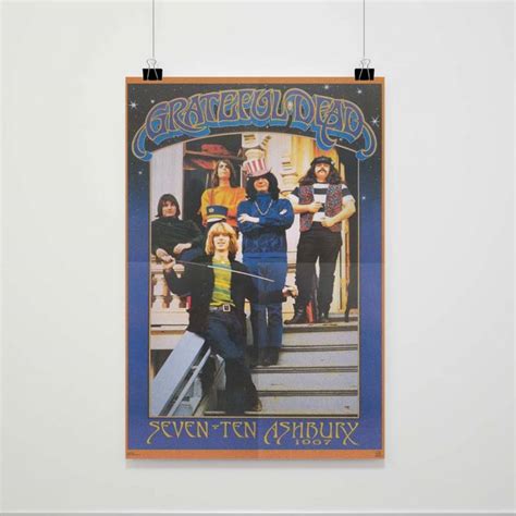 Grateful Dead Haight Ashbury 1967 Poster Poster Art Design