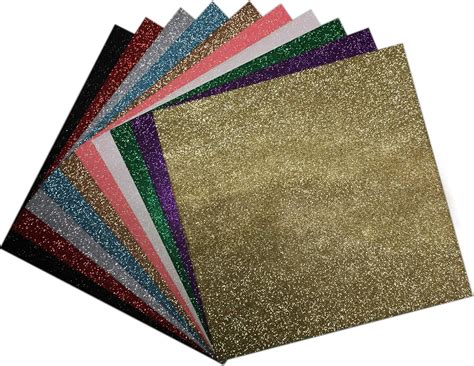 Premium Glitter Cardstock Paper 20 Sheet Pack 12 X 12