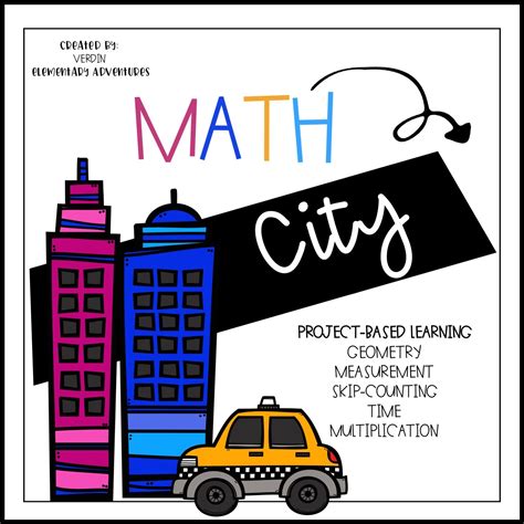 Math City Math City Geometry Project Based Learning Math