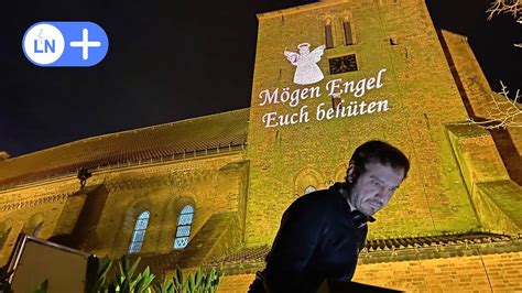 Große Adventsbotschaft Projektionen An Möllner Kirche Geben Hoffnung