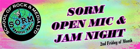 Sorm Open Mic Home