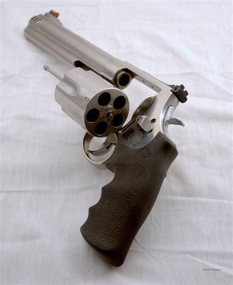 Smith And Wesson Model 500 Stainless 500 Sandw Cali For Sale