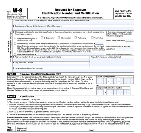 This document should be given to your employer once completed. IRS Form W-9 | ZipBooks