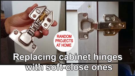 Project Replacing The Kitchen Cabinet Hinges With Soft Closing Ones