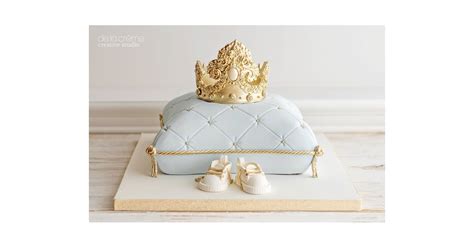 This baby shower cake always gets a good response! Royal Prince Baby Shower Cake | POPSUGAR Moms Photo 1